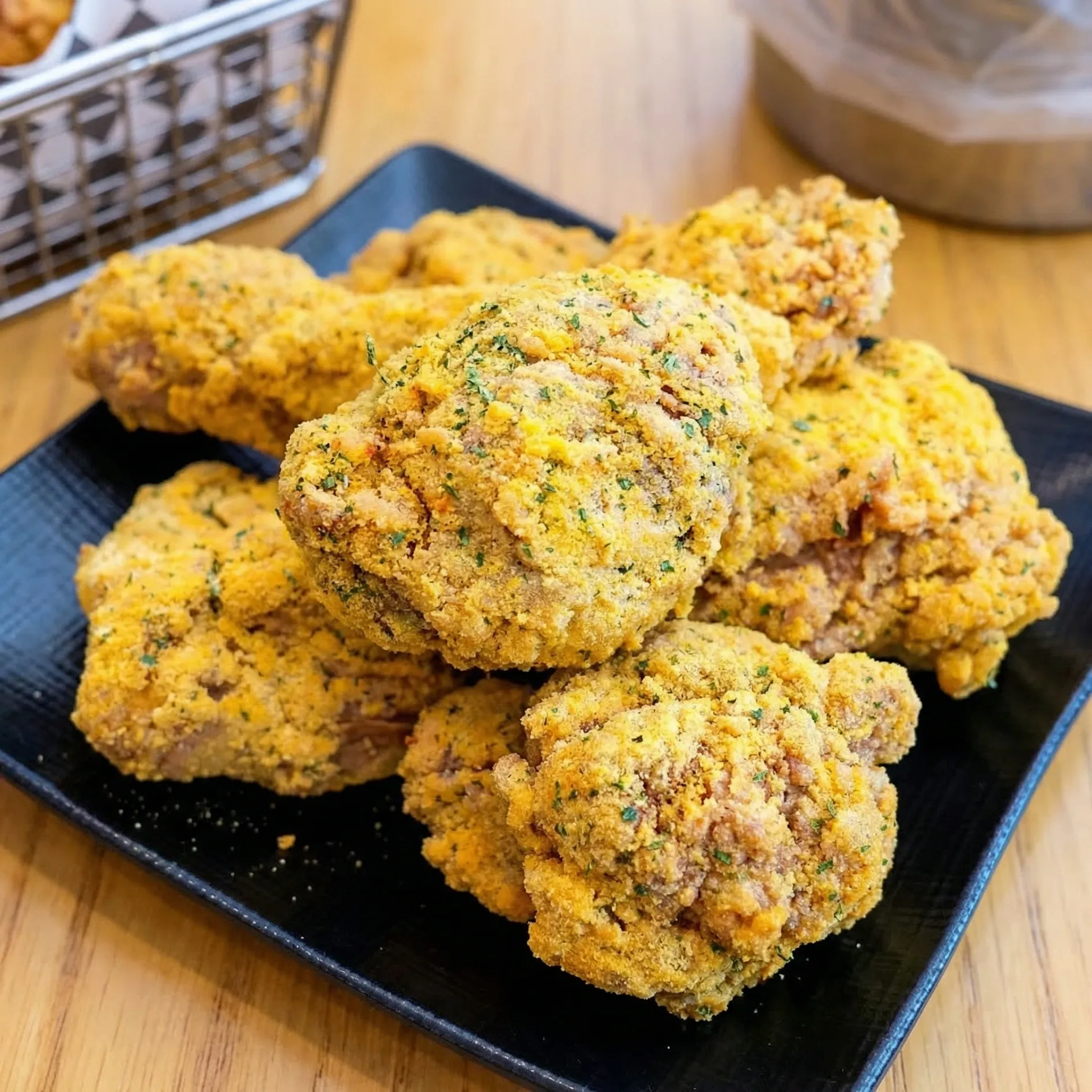 Snowing Chicken at Chicken Avenue in Calgary, AB